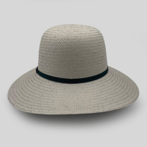 ψάθινο καλοκαιρινό καπέλο PAMELA STRAW HAT GRAY