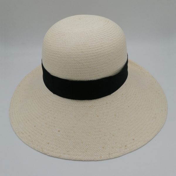 καπέλο PANAMA ALAMUDDIN BLACK RIBBON