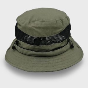 υφασμάτινο καπέλο BUCKET COTTON HAT OLIVE BB26253