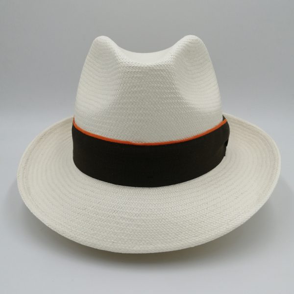 καπέλο PANAMA FEDORA WHITE BB20395 front