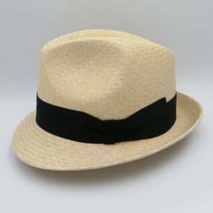 καπέλο PANAMA TRILBY NATURAL BB20212 side