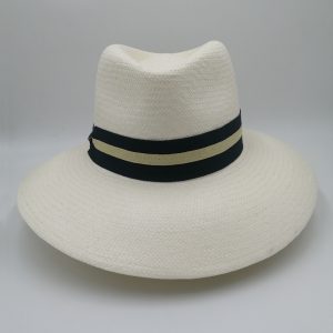 καπέλο PANAMA HAT TEARDROP BLANCO