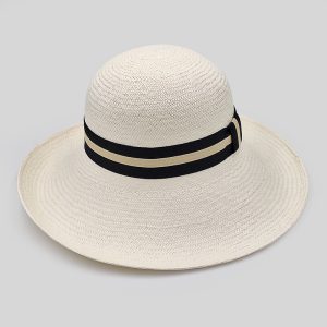 καπέλο PANAMA HAT ALAMUDDIN WHITE