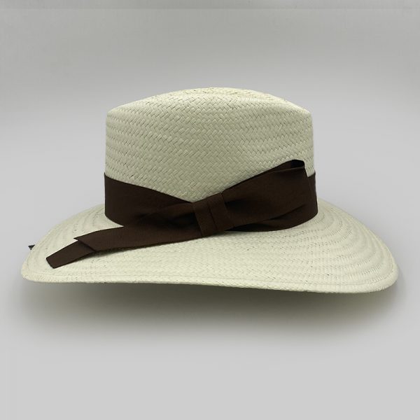 ecru summer straw hat plantation