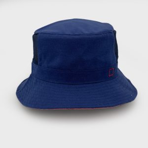 υφασμάτινο καπέλο BUCKET COTTON HAT #2 BLUE BB26231