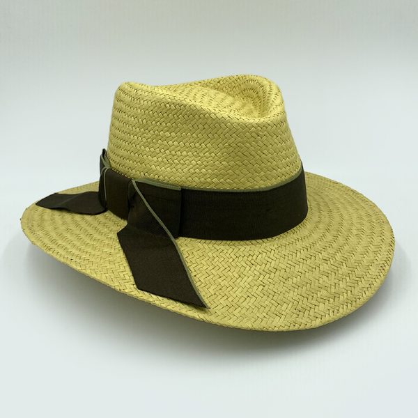 ψάθινο καλοκαιρινό καπέλο summer plantation straw hat beige