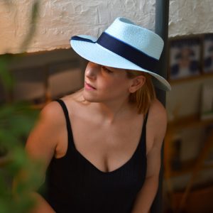 ψάθινο καλοκαιρινό καπέλο SUMMER STRAW HAT PLANTATION