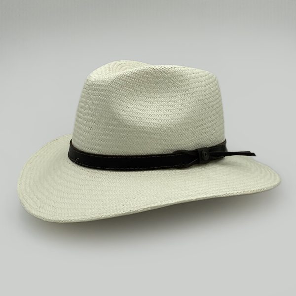 καπέλο PANAMA INDIANA BLANCO WHITE