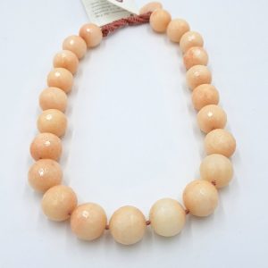 κολιέ Necklace with pink quartz n51 a