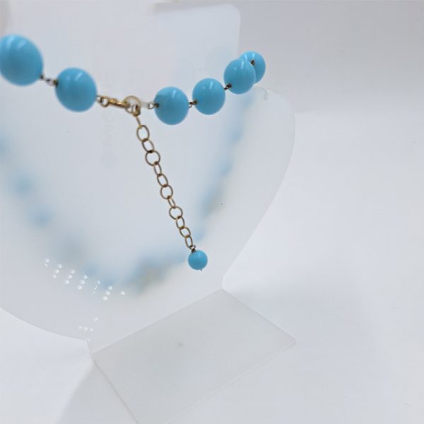 κολιέ Necklace with turquoise and starfish n46 b