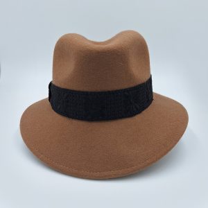 καπέλο μάλλινο hat felt wool AA9144 CAMEL