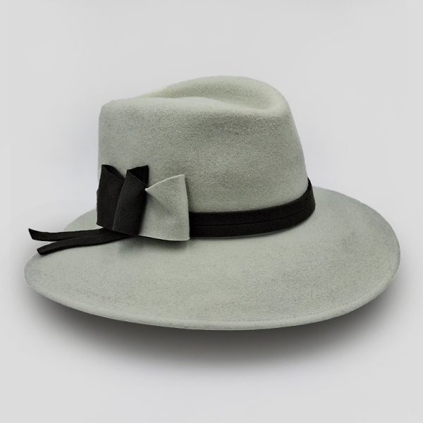 καπέλο μάλλινο φυστικί ανοιχτό hat plantation feltwool vintage green AA9150