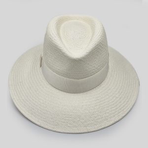 καπέλο Πάναμα PANAMA TEARDROP HAT WHITE