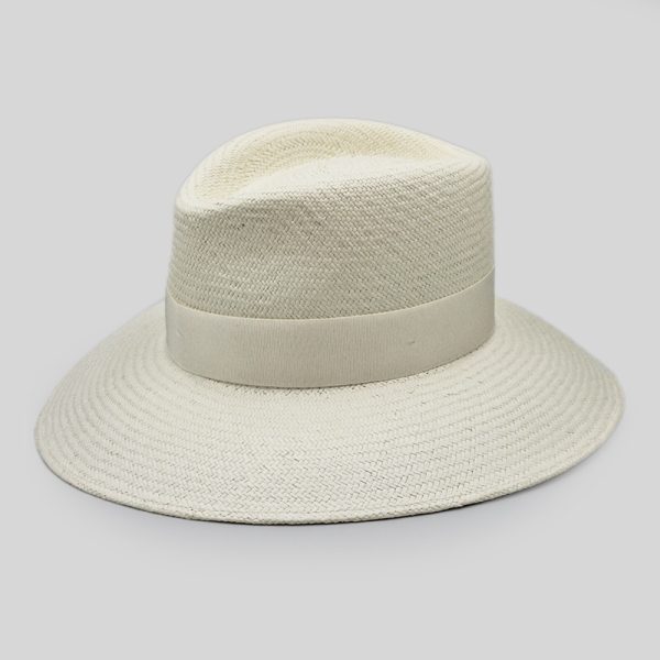 καπέλο Πάναμα PANAMA TEARDROP HAT WHITE