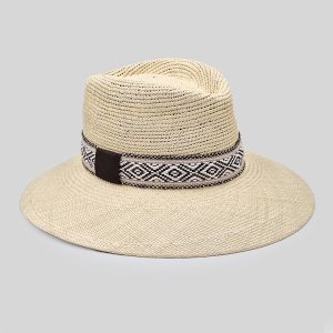 καπέλο Πάναμα PANAMA HAT TEARDROP CROCHE BOHOBAND